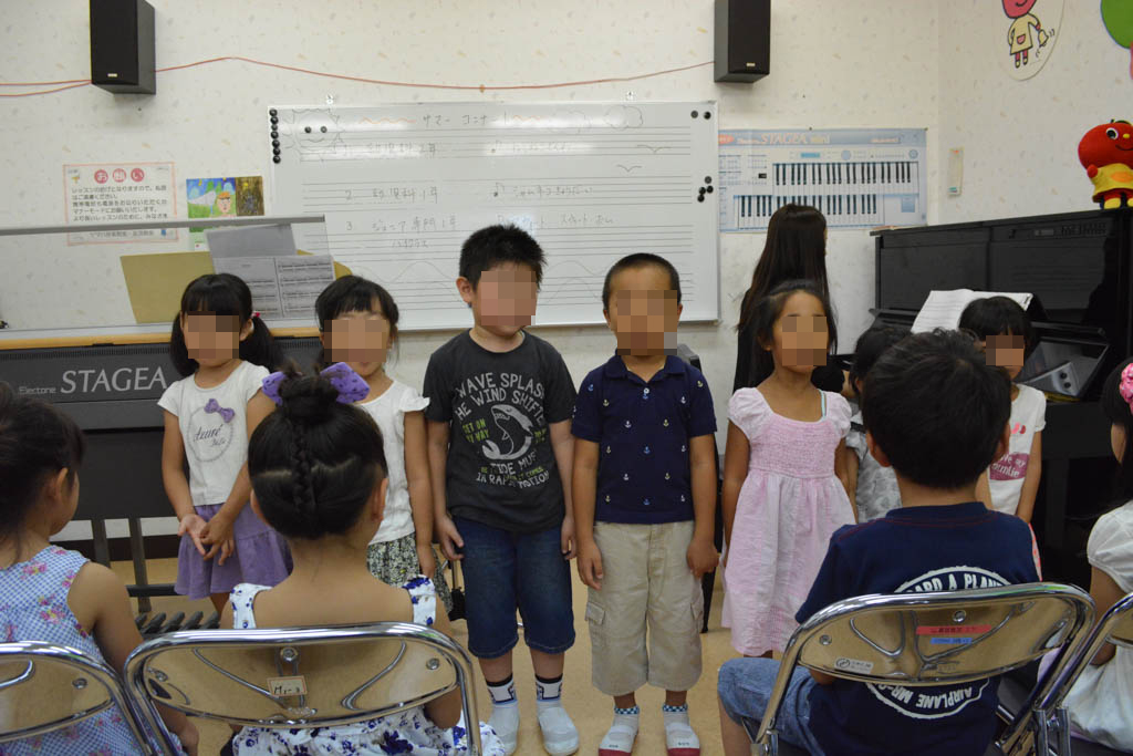ヤマハサマーコンサートみんなで歌ったよ。